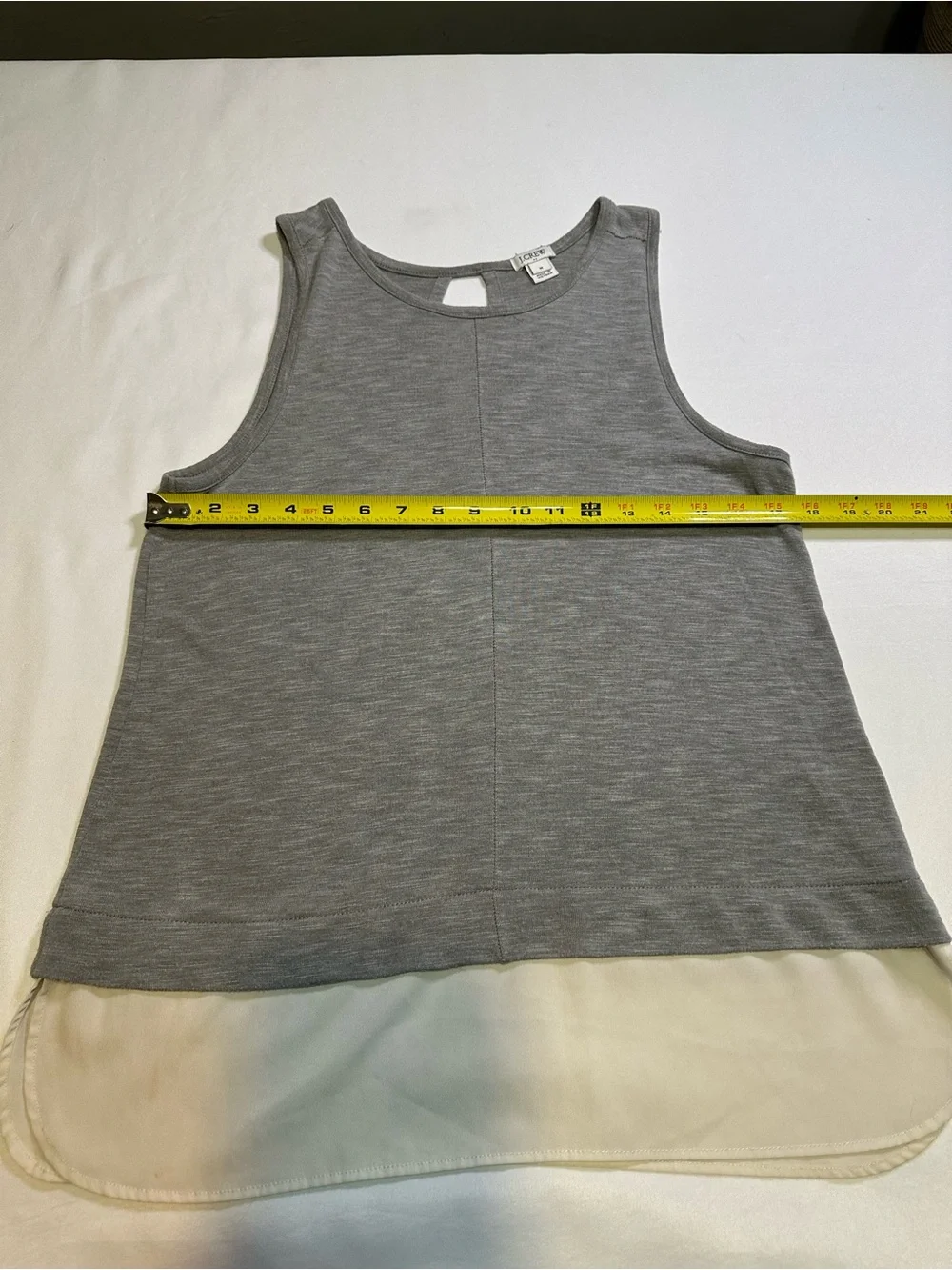 J. Crew sleeveless crew